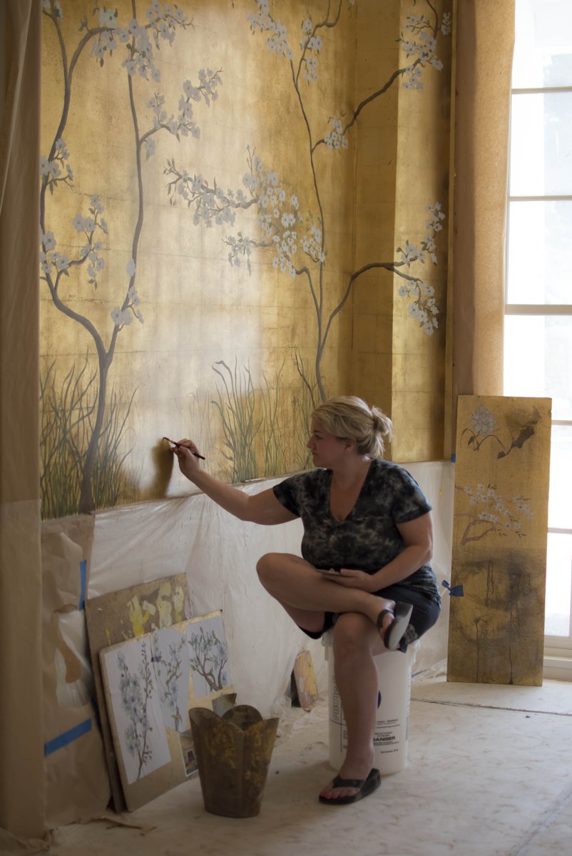 ImagoDeiGallery's tweet photo. Current Projects - Replica of Bayou Bend 🌿🍃🌸 - https://t.co/vbOEgPBeoq https://t.co/bbJlIz9CZm