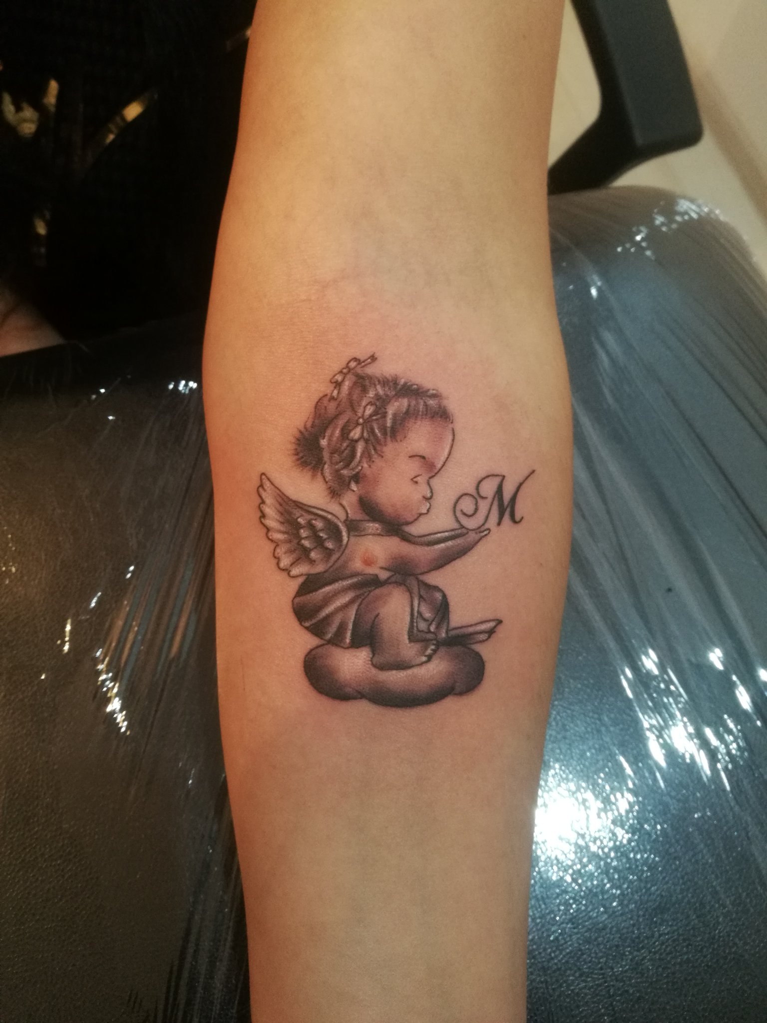 Sleeping baby angel  Cuchulainn Tattoos  Facebook