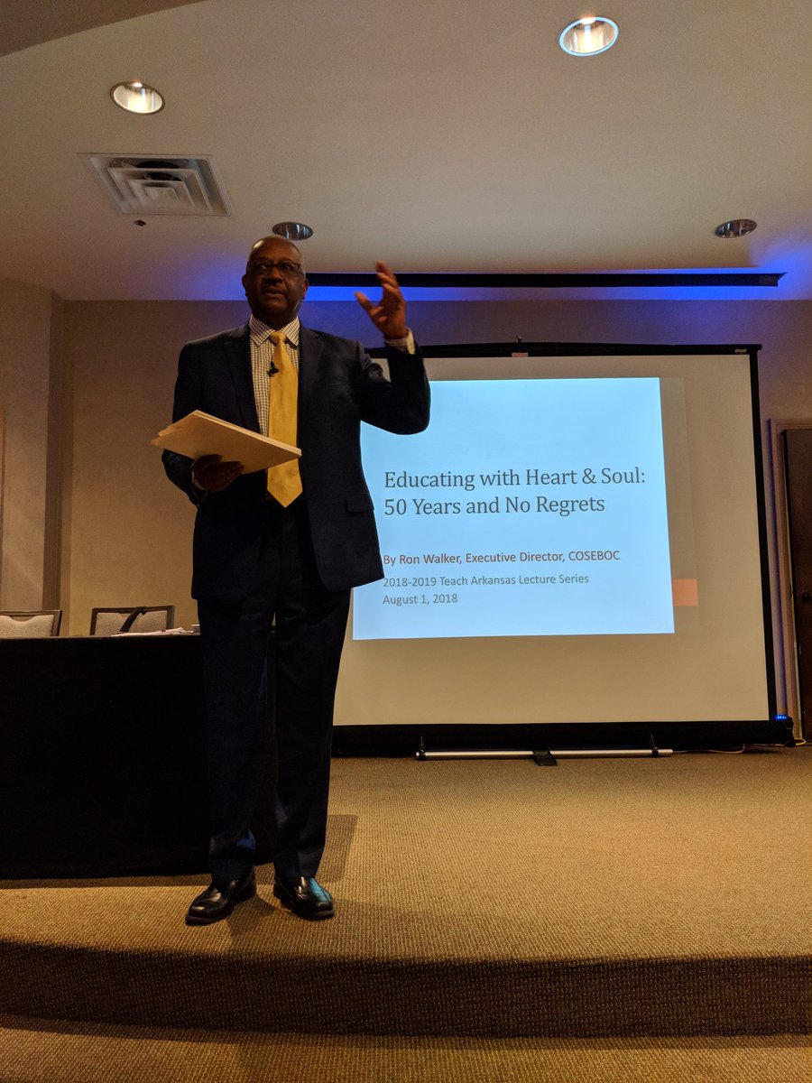 Ron Walker, Executive Director COSEBOC
"Teaching is a professional that is needed now more than ever!"
#TeachArkansas <a href="/ArkansasEd/">Arkansas Department of Education</a> @AETN