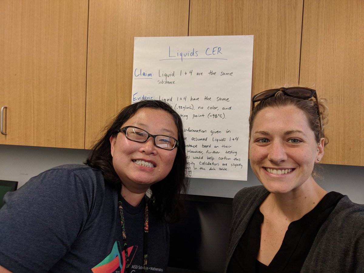 hwilson_cic's tweet photo. Ms. Hill and I representing @lasahighschool at #ASMXCON18!! #AISDProud #AISDInnovates https://t.co/RFMgRLdoJb