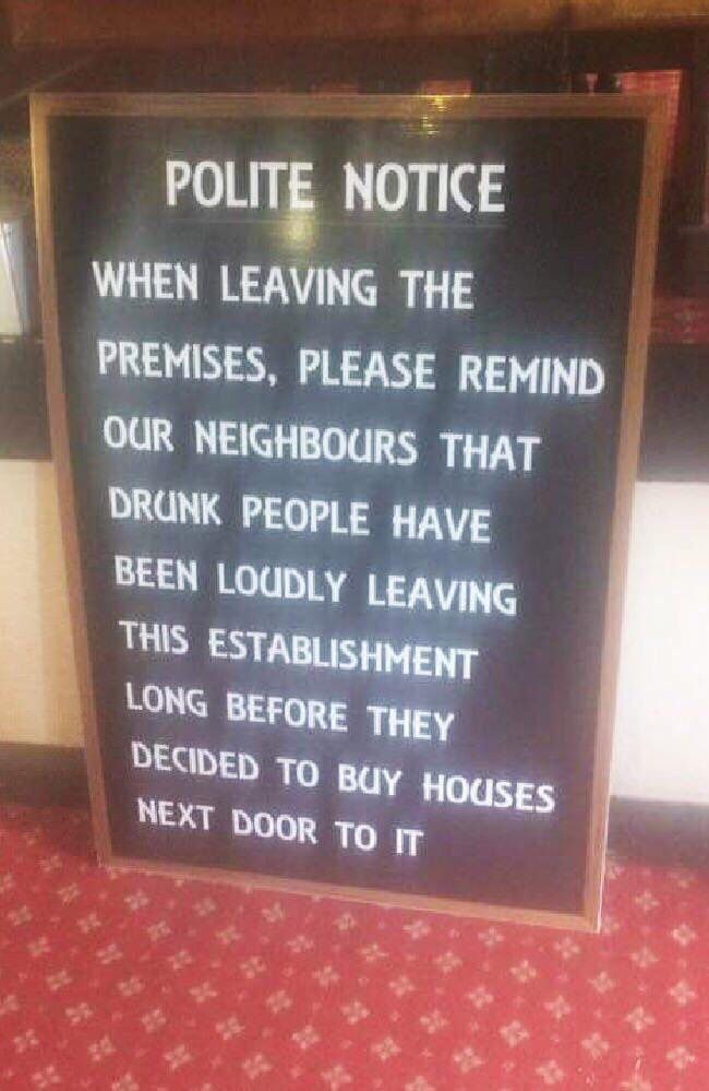 I’m writing and speaking on #gentrification a lot these days. This sign in a pub cracked me up. It’s a great reminder that when you buy a house you become part of an existing local urban ecosystem - not the almighty ruler over that ecosystem.
