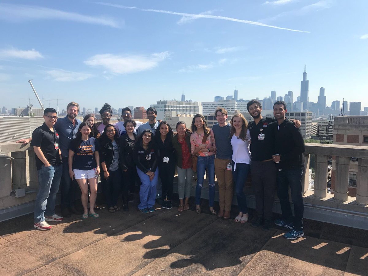thefeelsEM's tweet photo. Just another Wednesday morning rooftop conference with a view! Per usual. @CookCountyEM https://t.co/MPxKk7ePLS