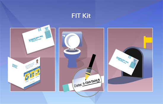 I tell mi familia the same thing I tell my patients: the FIT is as easy as 123. k-p.li/2uy5YyD. 1- Collect sample 2- Label it 3- Mail it. #PreventCRC #DrRodriguezDice