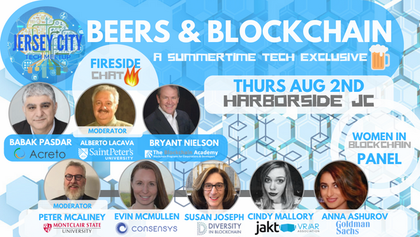 WeAreTechUnited's tweet photo. After tomorrow morning's #WiT Forum, make sure to head on over to Jersey City for #JCTechMeetup for an awesome women in tech #blockchain panel! https://t.co/iLXpYFNs3r