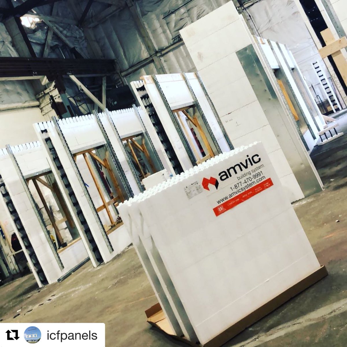 IcfBase's tweet image. @icfpanels giving options in how we build with #ICF #InsulatedConcreteForms. Discover how them &amp;amp; @amvicinc are bringing #panelization to this superior building material. It’s time we step away from conventional and embrace progress. #icfhub #icfsource