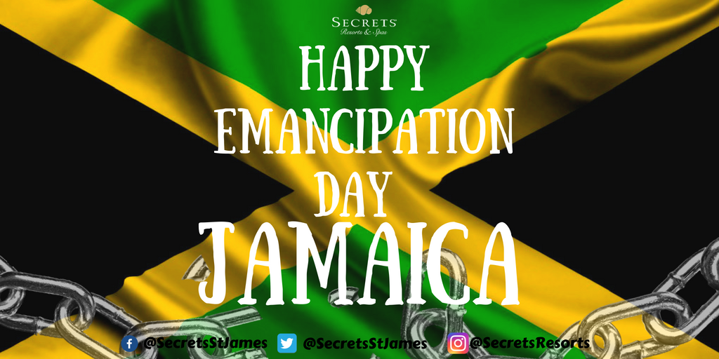 SecretsStJames's tweet photo. “We are going to emancipate ourselves from mental slavery, for though others may free the body, none but ourselves can free the mind. Mind is our only ruler; sovereign.”
― Marcus Garvey
Happy #EmancipationDay Jamaica from Secrets St. James https://t.co/kytU7jRQQd