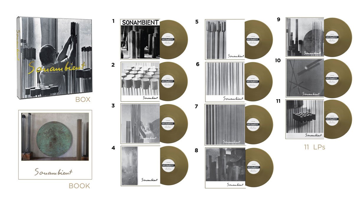 imprec's tweet photo. Harry Bertoia's Complete Sonambient LP Collection Kickstarter campaign is now live! You can help make this deluxe 11 LP box set a reality.  @Harry_Bertoia @ksr_records @kickstarter https://t.co/syyvoJwcJZ https://t.co/ZmpDlD6TNi