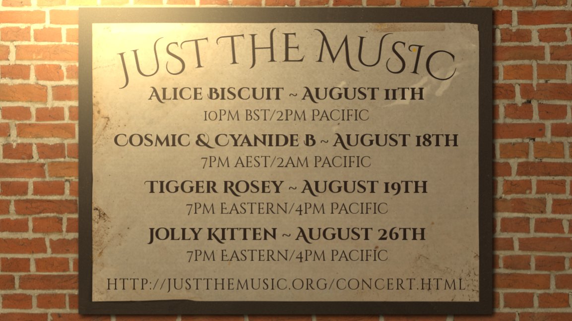Just_The_Music_'s tweet photo. Join us at the shady club downtown this month with @AliceBiscuit @CosmicMFC @cyanide_mfc @tiggerrosey and @thatjollybitch! Give the guy at the front door this password to get in:

https://t.co/qeEIzCMdeW https://t.co/kVCmwlnhUz