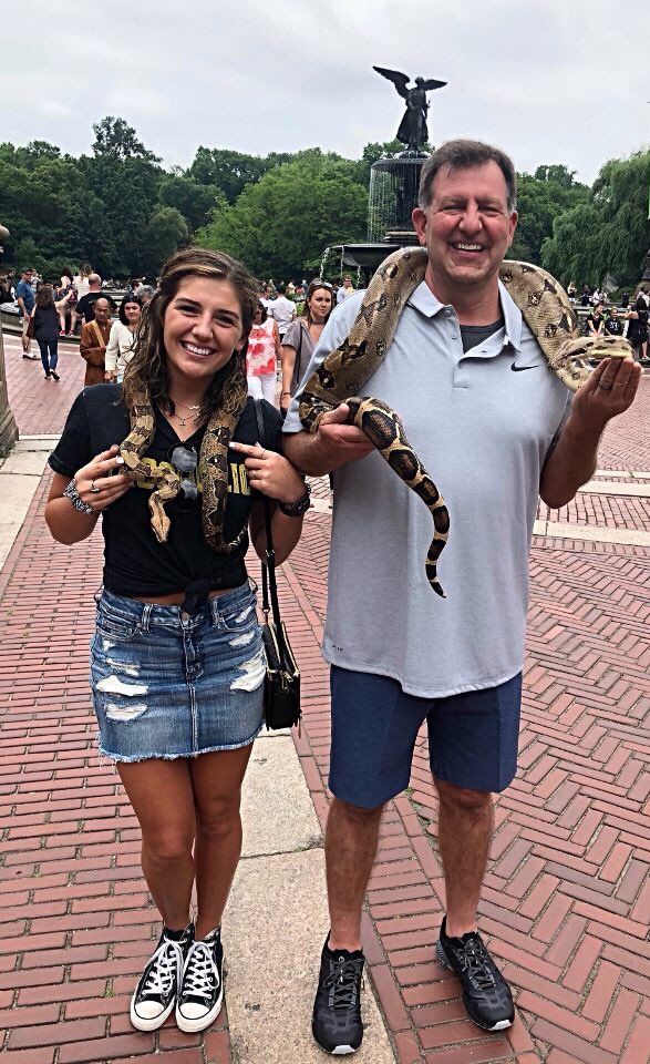 WoffordVB's tweet photo. Meanwhile @fish_n_gills spent some of her summer playing with snakes. #starsofsummer #woffordvb #whywofford https://t.co/V7ONPblF78