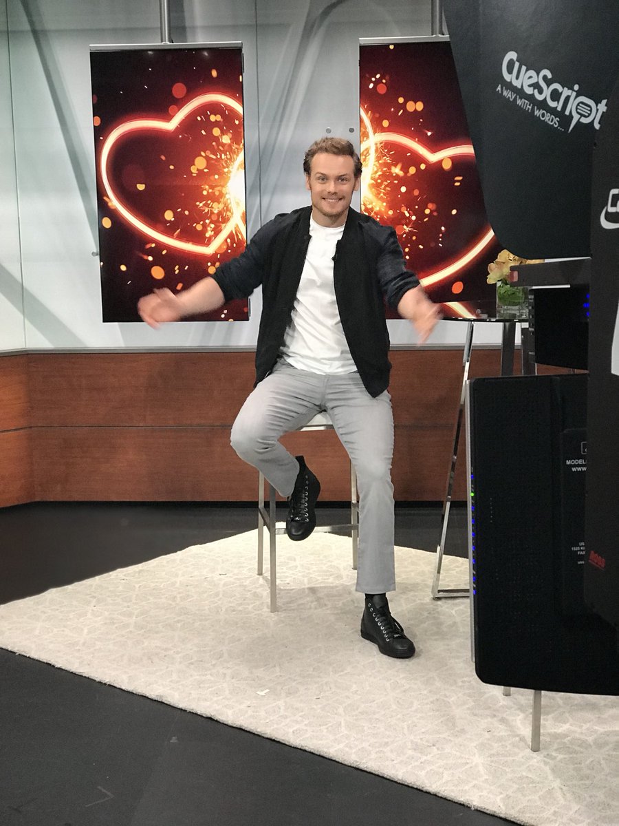 Sam Heughan tweet media