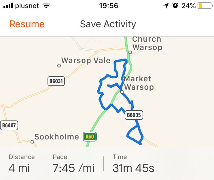 Training cancelled so would be rude not to go for a run - can’t wait for the season to begin #brickies