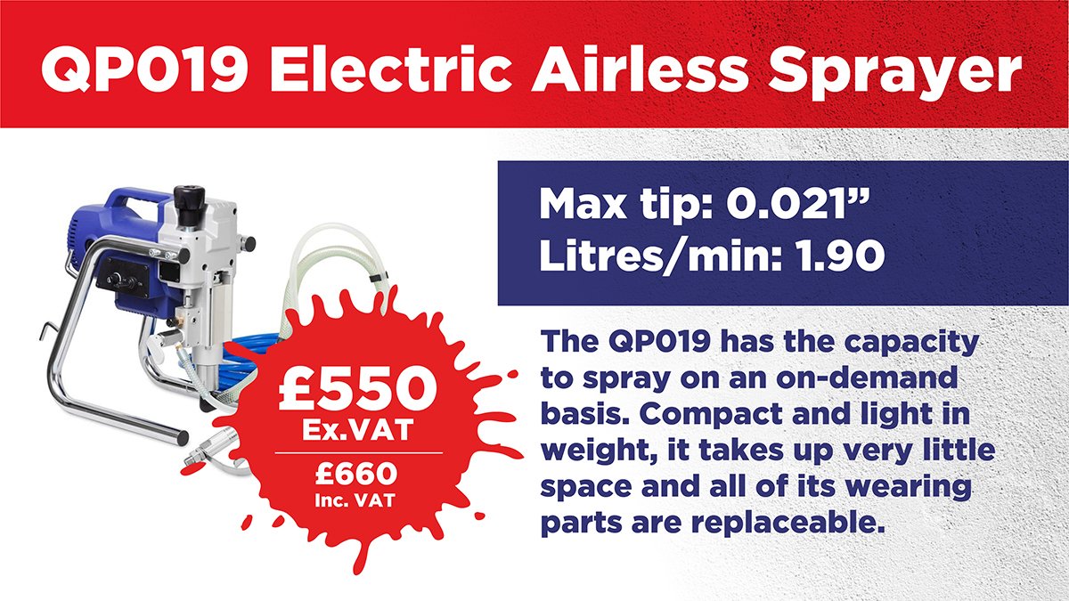 DesignerCol's tweet image. Aristospray Electric Airless Sprayers are here! - mailchi.mp/984ec0748b6d/n…