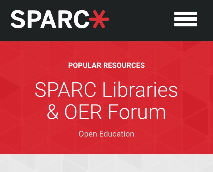 SPARC_NA's tweet photo. Hello to everyone at #OERvisionaction18! If you enjoyed @txtbks’ talk about the history of #OER, here are two ways to keep up on current events:
✅ #LibOER email list https://t.co/IX3eBj4pq3
✅ @OERdigest biweekly newsletter https://t.co/IMlSmqVu3I https://t.co/1n268US0PT