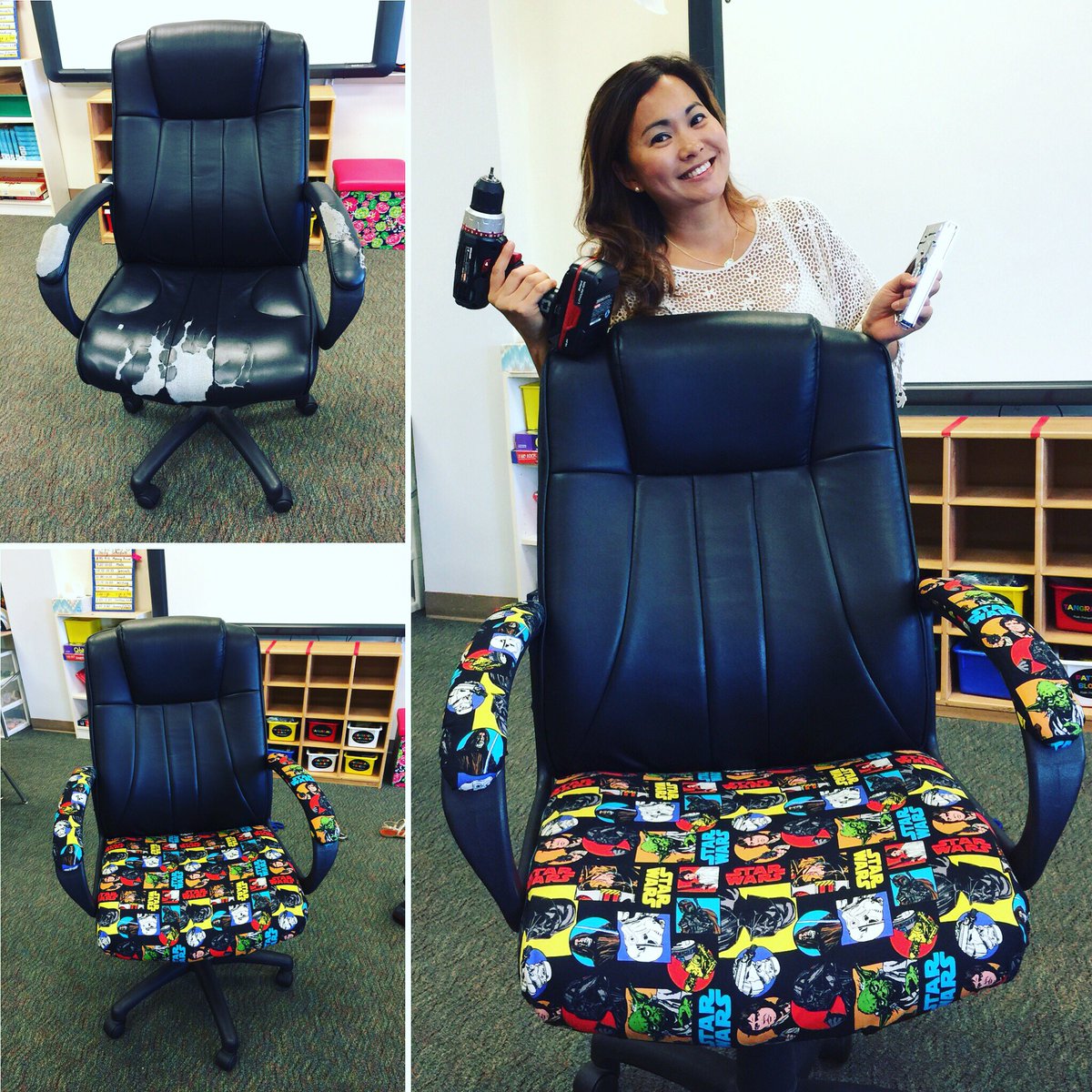 Upcycle office chair best sale