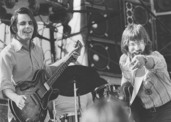 Happy Birthday Jerry Garcia! Here is the  in Mackay Stadium in 74! 