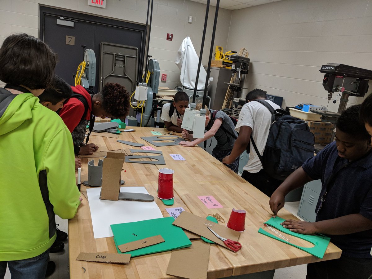 mrsheintzman's tweet photo. Students are beginning the design process creating an ankle foot orthosis for a child with cerebral palsy #wearewayne #waynepltw https://t.co/fIoxl9zBPN