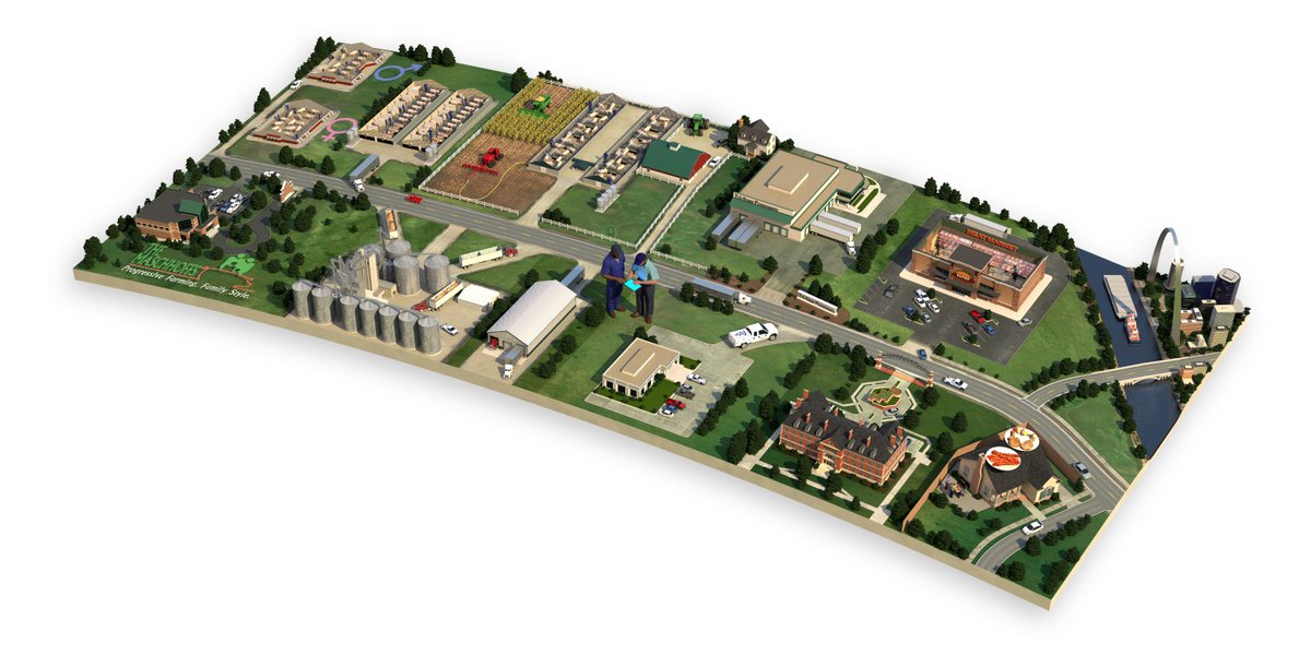 TheMaschhoffs's tweet photo. Want to get a glimpse into modern pork production? Take a look at our interactive Farm-to-Table experience! Access the map here: https://t.co/OV2dY1Io5L. https://t.co/9D0k8AuaPH
