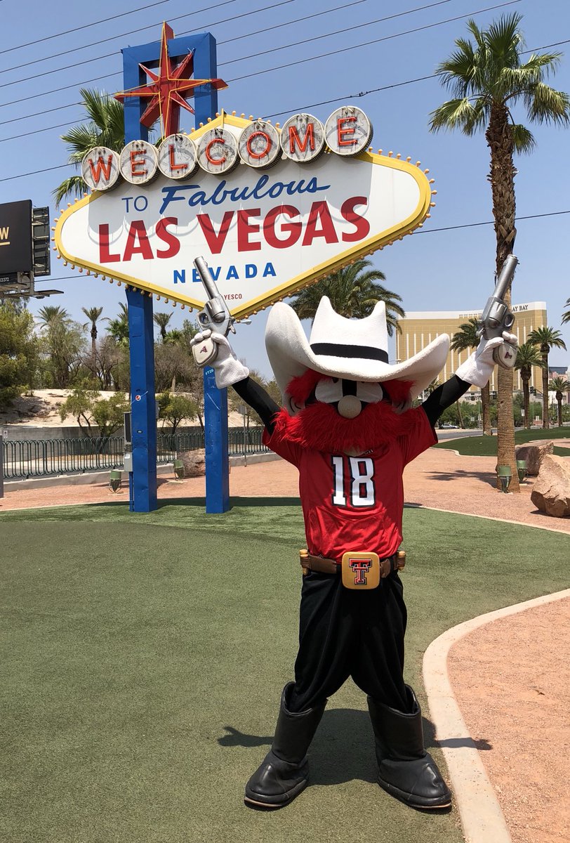 TTURaiderRed's tweet photo. I’ve arrived &amp; ready for @NCAupdates #Mascot Camp! https://t.co/rSzaVXbAOH