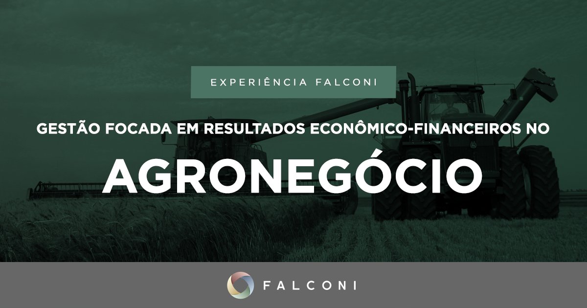 A FALCONI tem auxiliado grandes organizações da área do agronegócio com soluções que, aliadas à tecnologia, elevam as empresas a novos patamares de geração de resultados. Saiba mais sobre a atuação no setor: bit.ly/2v2EqBw