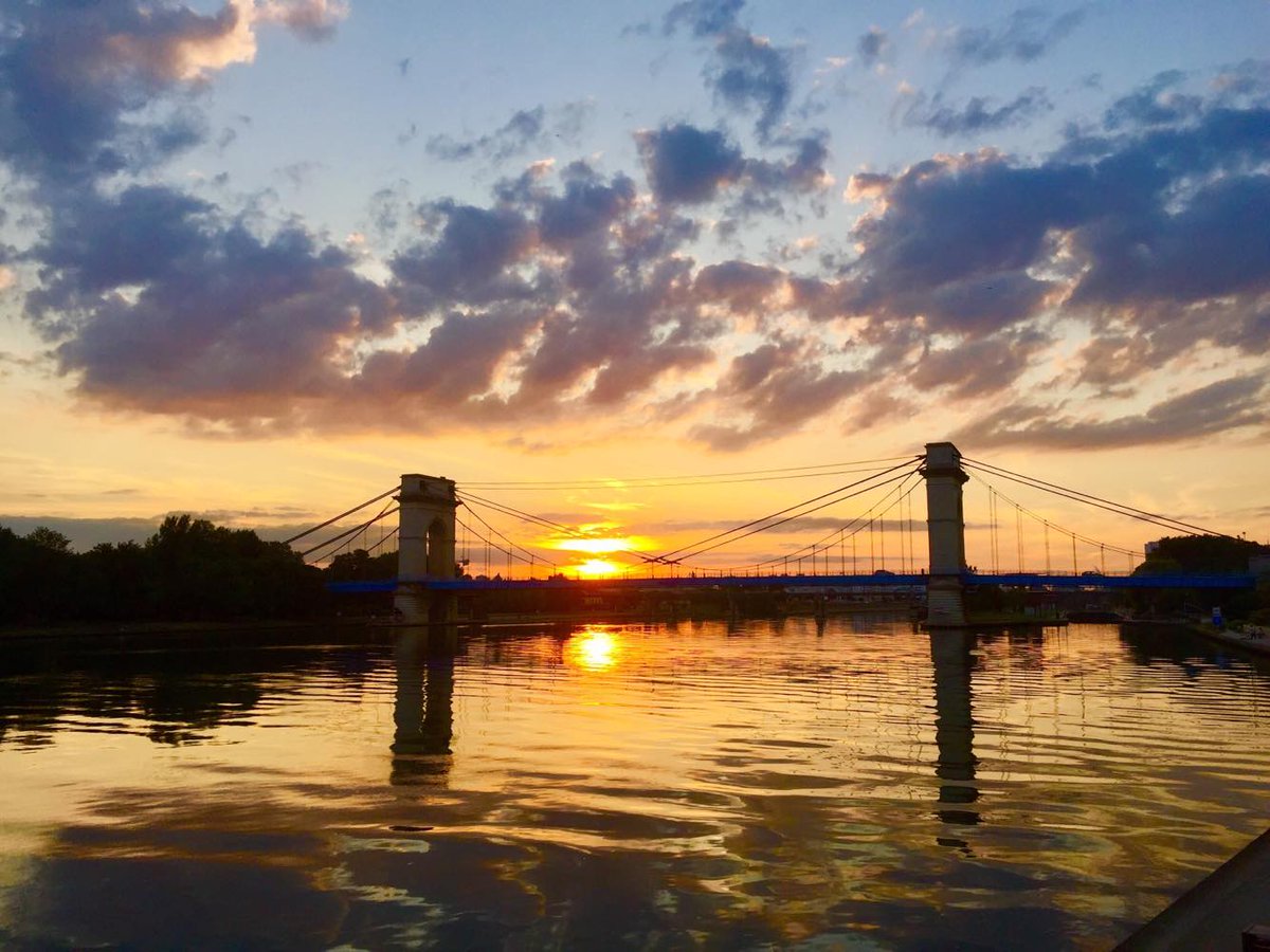 Jaime Vitry On Twitter Coucher De Soleil Sur Le Pont Du