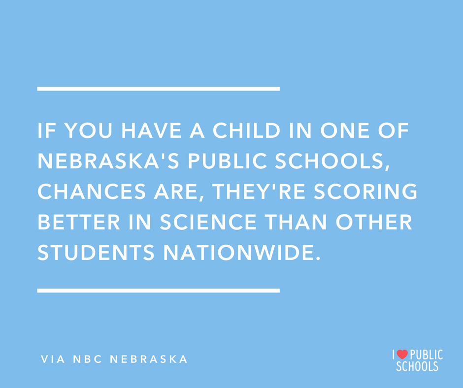 Nebraska student science scores above national average – bit.ly/2mt2wCX via <a href="/NBCNebraska/">Ghost of NBCNebraska</a> #ilovepublicschools