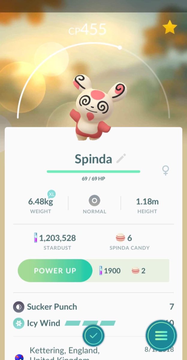 New Field Research tasks have appeared (featuring Raikou) ... and an unannounced new Pokemon: Spinda! Receive one of Spinda's 8 variants as a Reward Encounter by completing the 'Land 3 Curveballs' task!