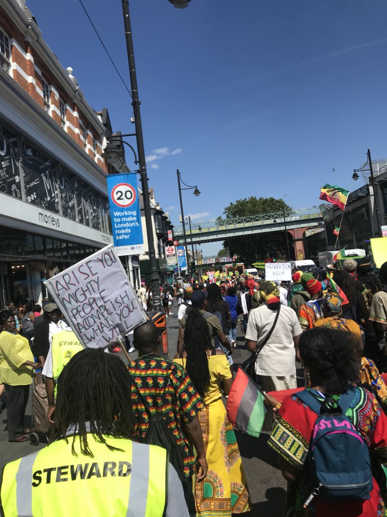 peninahwangarij's tweet photo. RJN squad meet-up and in support with/to #RepTheRoad #ReparationsMarch2018 @uk_march #Stopthemaangamizi
#WeChargeGENOCIDE
#WechargeECOCIDE #Afrikan #EmancipationDay https://t.co/yEYVCUnPx3