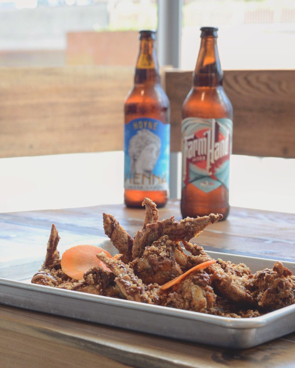 As promised, we’ve got a new #special for all of you!
•
Two of our brand new bombers from @driftwoodbrewery &amp; @hoynebrewing  and an order of crispy wings for only $28! Grab some buds and join us from 8pm-close for this spicy deal!!

#wings #bombers #yyj #yyjeats #yyjfood