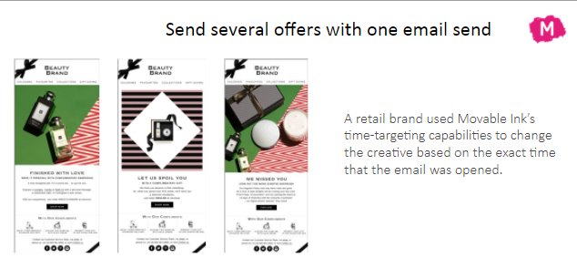 spiritcodenwine's tweet image. #stealtheseideas with #hyperpersonalized content for your email campaigns. Love it @movableink #WisdomWednesday