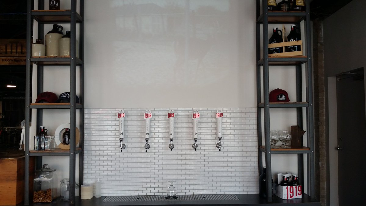 On the road, enjoying the 1919 Belgian pale ale from <a href="/LBJBrewing/">Little Brown Jug</a> in Winnipeg. Very nice!