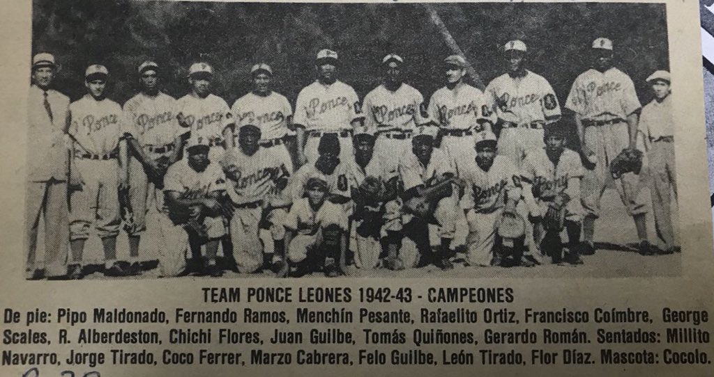 leones de ponce baseball jersey