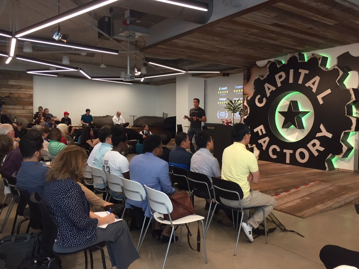 Thanks for the great SEAL Decision Day keynote from Jagath Narayan, CEO of <a href="/Ordoro/">Ordoro</a>, which graduated from SEAL *and* ATI *and* <a href="/CapitalFactory/">Capital Factory ⚙️</a>!

It's not too late to catch the live stream. youtube.com/watch?v=kUbT3B…