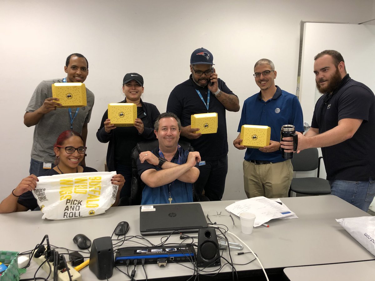JAGORLIN's tweet image. We’re so thankful to have been on this exciting ride for 1 year in IHX!  Here we are enjoying our anniversary Buffalo Wild Wings lunch with some Vets and Newbies along with the incomparable @MarleneATT 
@keroninc @firas_smadi @montour_matthew #IHXBDAY #IHXecutioNERs
