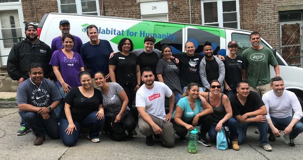 SIMpro_BuySIMs's tweet photo. @Habitat_org Thank you for including us on this project! It was a great experience! #TeamSIMpro #Habitatforhumanity #Westchester #Yonkers #SIMpro #workhardplayharder #FunFastEasy https://t.co/8n8cbHwT7D