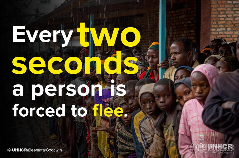 "No one becomes a refugee by choice, but the rest of us have a choice about how we help." -- @refugees chief Filippo Grandi. Here's what you can do: unhcr.org/get-involved