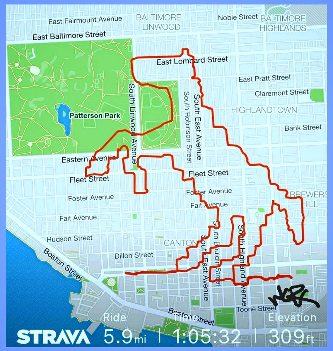 *SXr38>> 5.90mi GPS bronco!

#satellitetrackingart #stravaart #routeart #GPSart #GPSdrawing #ridestrava! #Strava #Bronco! #rearinghorse #GPSbaltimore!

See it on @Strava!>> strava.com/activities/174…