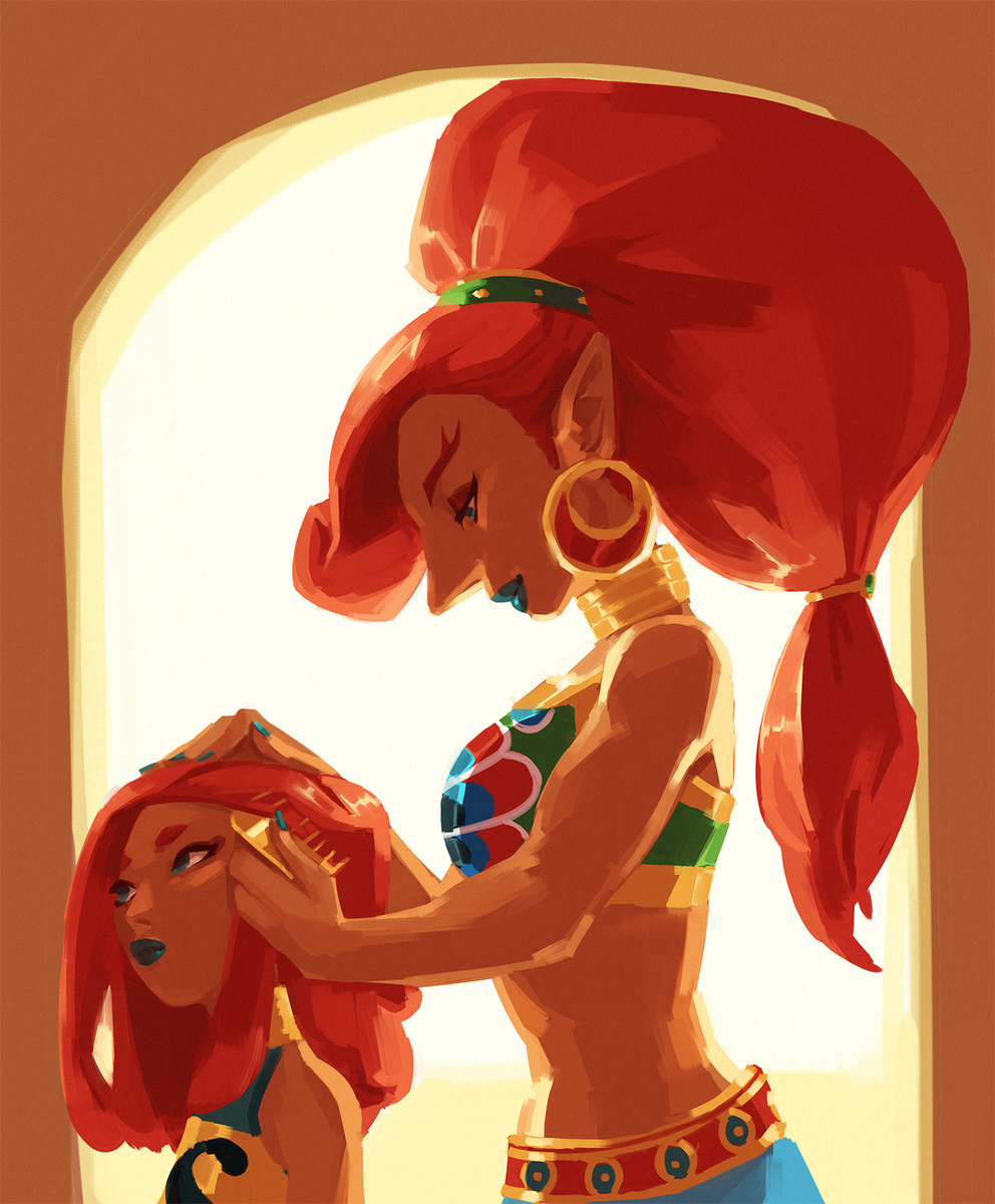 i know urbosa and riju never actually... met... but listen. pic.twitter.com...