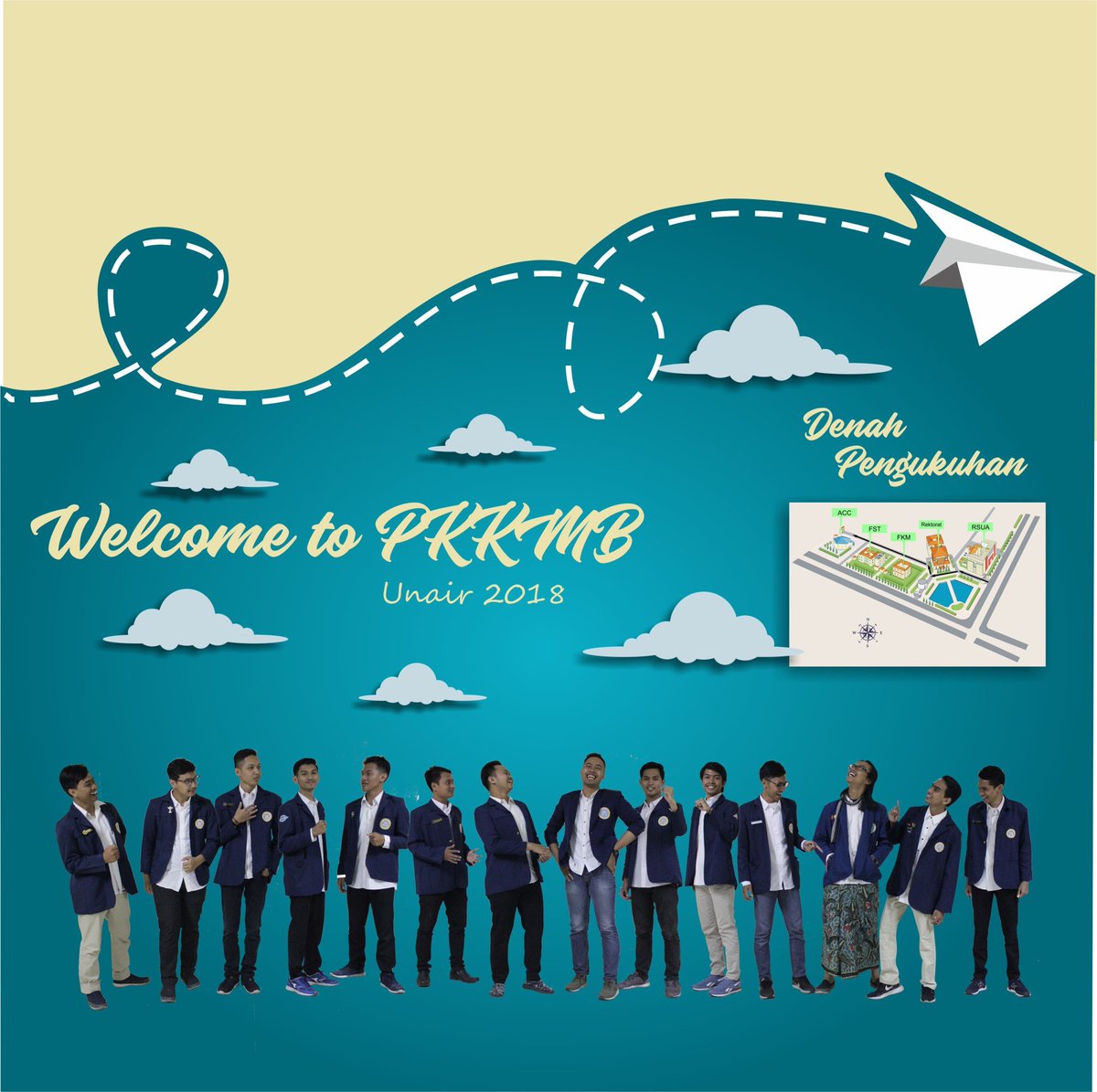 [WELCOME TO PKKMB]
.
Hai Ksatria Airlangga! Selamat pagi dan selamat datang di PKKMB Universitas Airlangga! Kami keluarga besar Universitas Airlangga menyambut kalian secara hangat di sini!
.
#KitaAirlangga
#BhaktiKamiAbadiUntukNegeri
#AirlanggaUntukIndonesia
#AmertaUnair2018