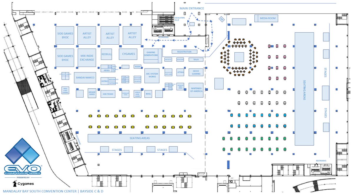 Floor Plan Mandalay Bay Convention Center Map