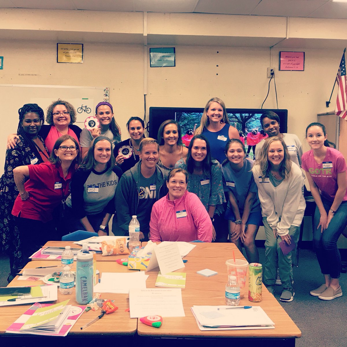 GOTRMemphis's tweet photo. Our inaugural coach training is officially complete! We are so fortunate to have such an amazing group leading our girls. And a big thank you to @HutchisonSchool for hosting! #thefinishlineisjustthebeginning https://t.co/pkErbpqxtW
