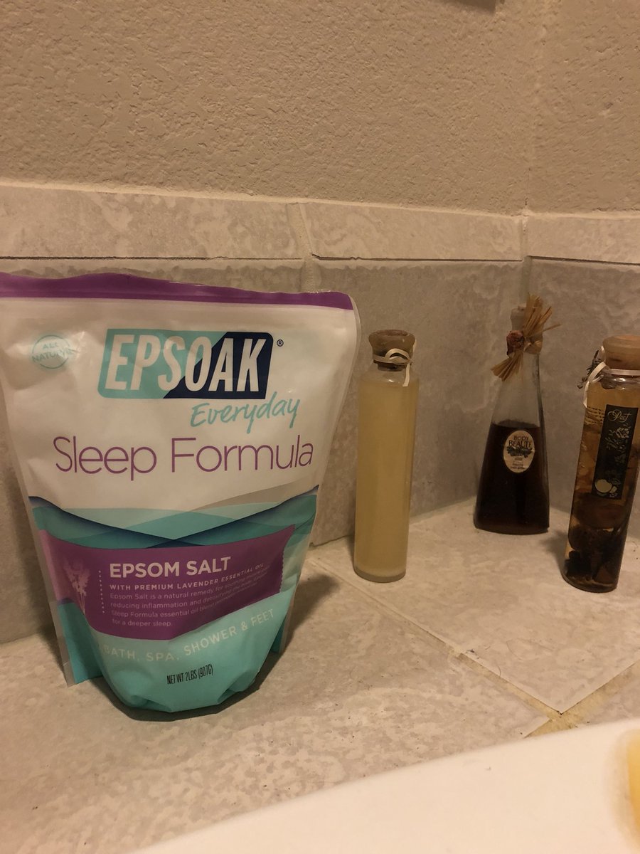 I have a new obsession.... the lavender epsom salt from <a href="/SFSaltCompany/">S.F. Salt Company</a> is seriously beyond awesome!!