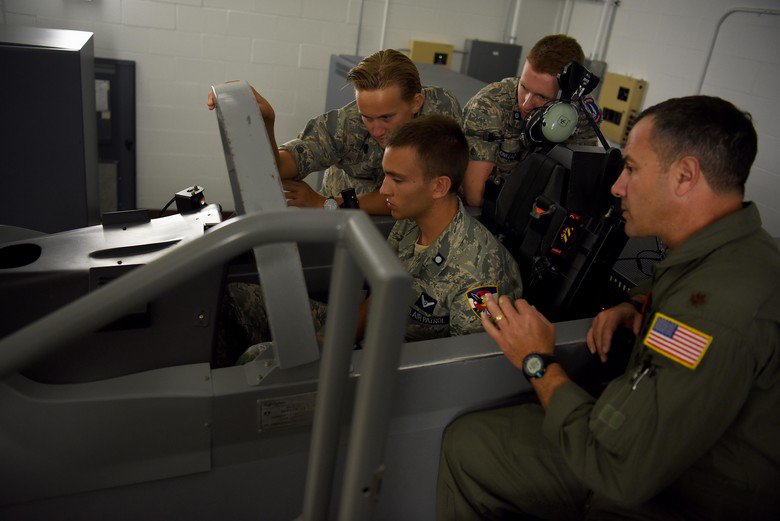 AETCommand's tweet photo. Developing our future #Airmen who will become pilots is a priority right now for our @usairforce. #DYK the @CivilAirPatrol sends cadets to live for 10 days in a simulated pilot training program?  https://t.co/lrBtUQgn7A  #Airpower #LifelongLearner  @Columbus_AFB #AimHigh https://t.co/yWkvbp6s5c