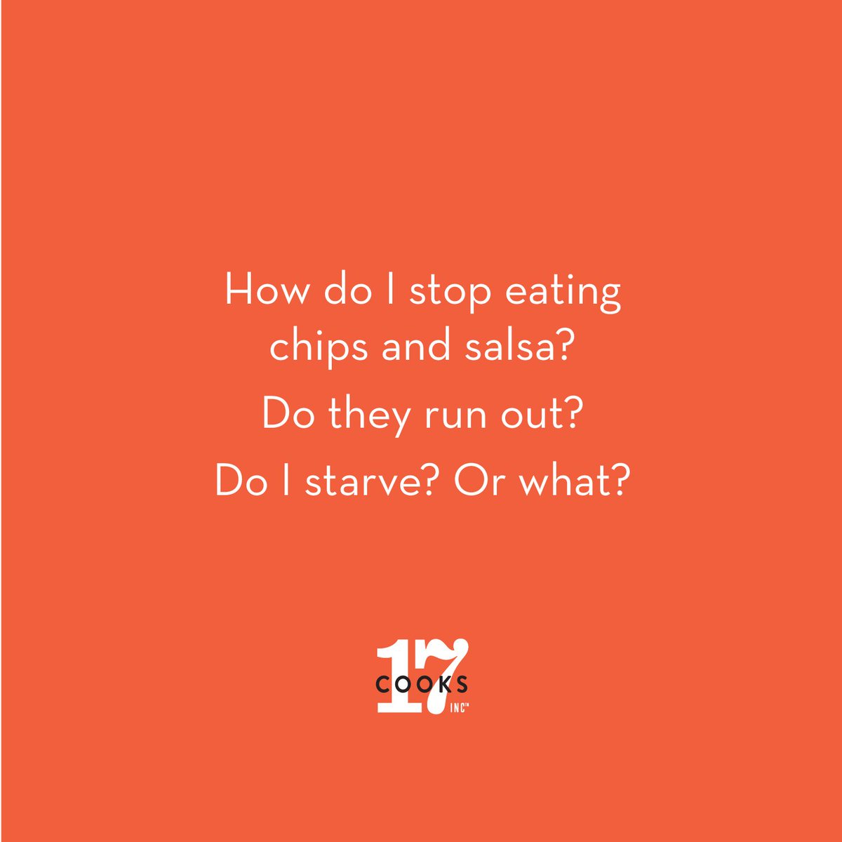 17Cooks's tweet photo. What #nightmares are made of... ๐จ Seriously, what happens then?
Stock up on our #delicious #homemade dips https://t.co/Ht8zEU1xJs #17Cooks #EatBetterLiveBetter https://t.co/VGG5uzaByO