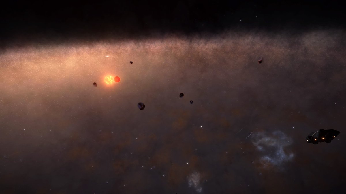 CmdrWistler's tweet photo. We are small in a large universe #EliteDangerous #Exploration #RoadToColonia https://t.co/i9h7FY0ACA