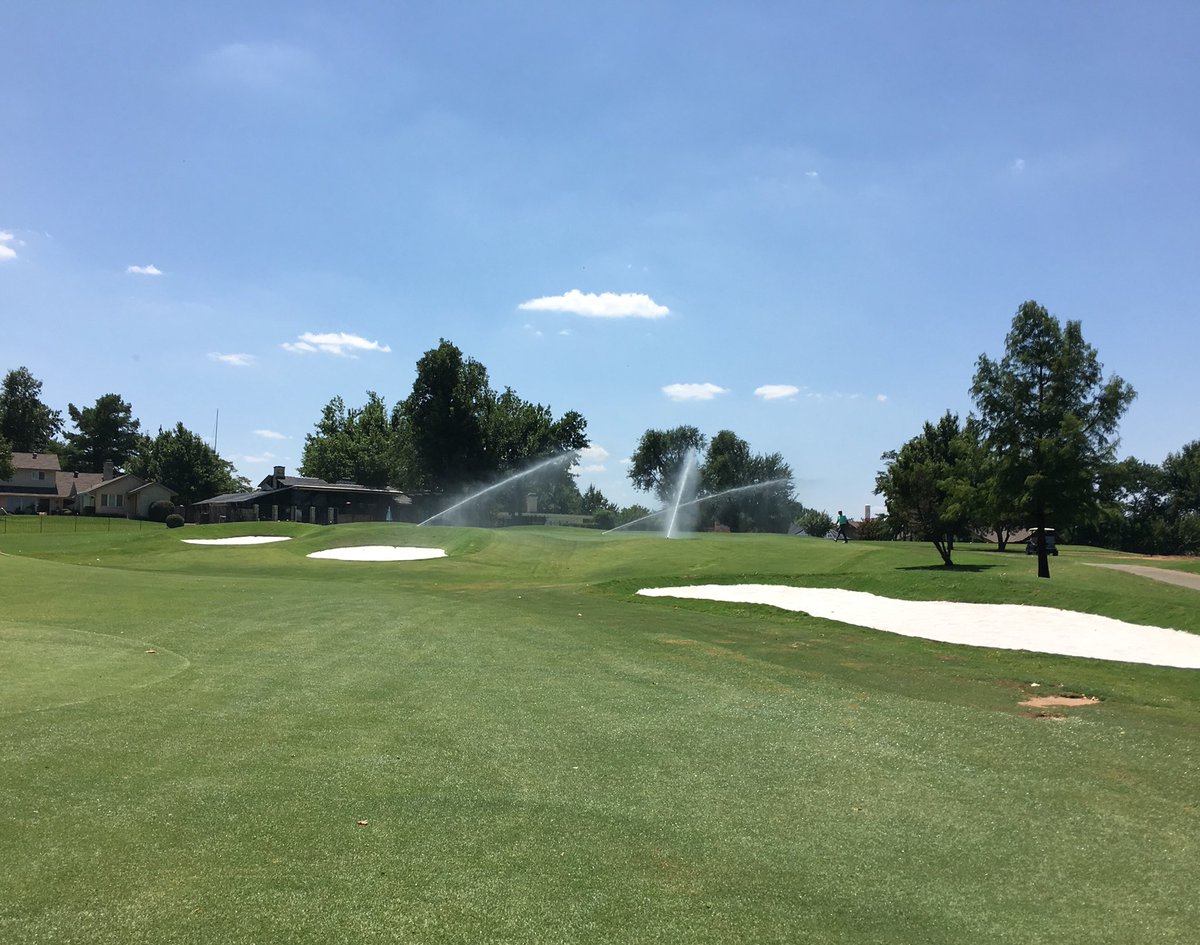 bergingolf's tweet photo. Shots of the day from Quail Creek.  We are finished!  Now it’s time to prep and groom and get ready for opening day! @QC_Golf_Shop @QC_Maintenance https://t.co/o7dYXtzo6i