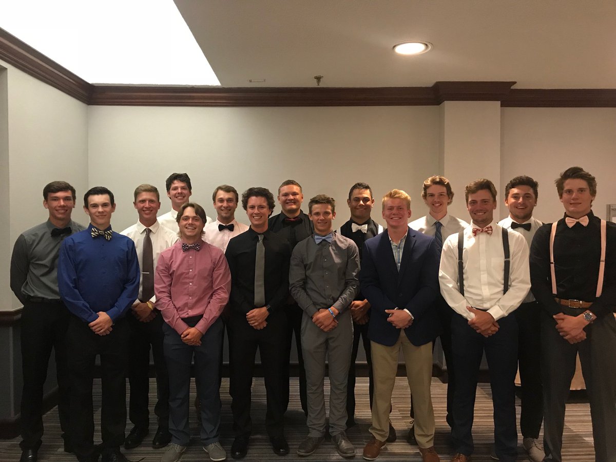 stmichaellegbsb's tweet image. Best looking team at the Legion State Tournament Banquet for 2nd year in a row?