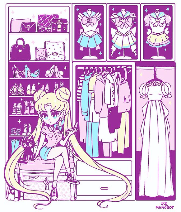 Usagi closet tour 