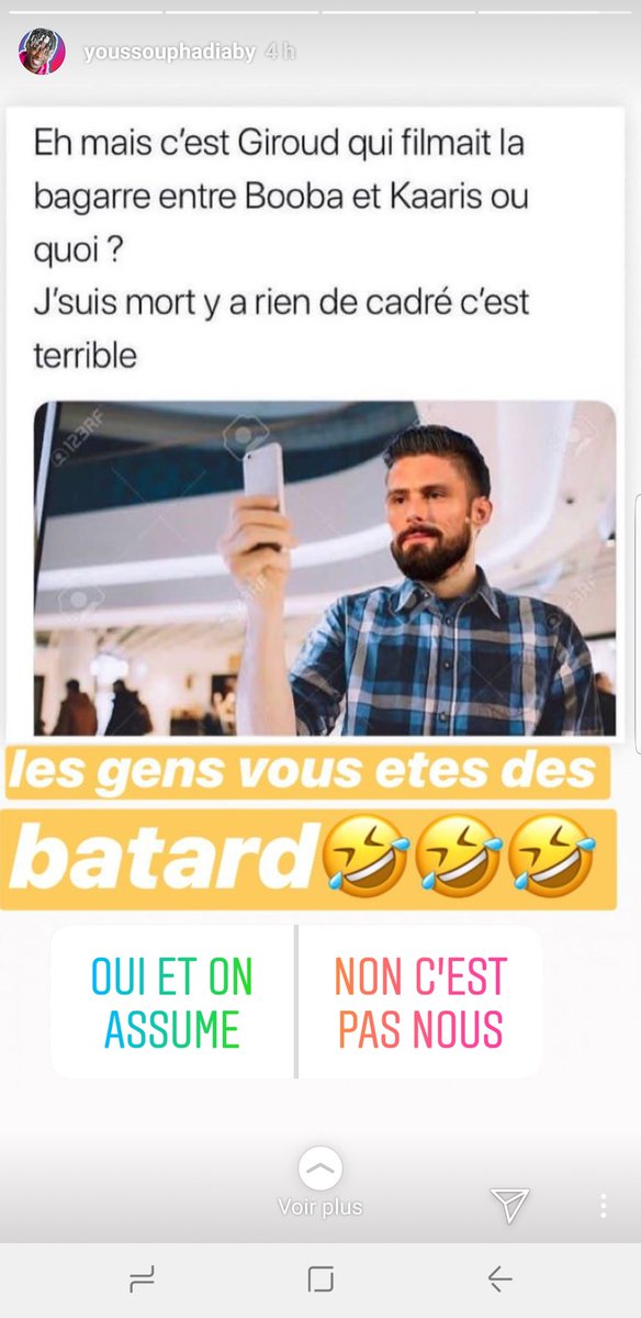 rosesd17's tweet photo. Dernière avant le dodo... 😂😂😂
Merci @youssouphadiaby #booba #kaaris le combat qui génère de l'emploi... #humouristes #cadreurs #monteurs 🤣 https://t.co/mqyIGNu238