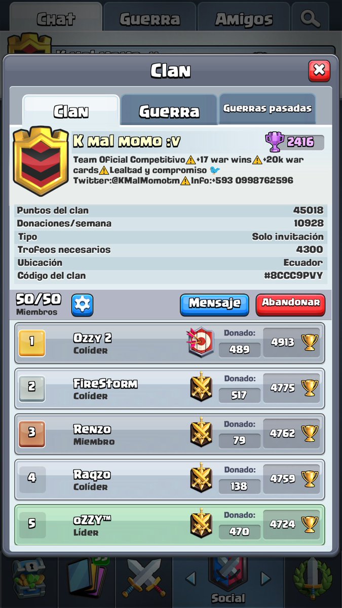 Ahora rebasamos las 4500 ! KMM OP