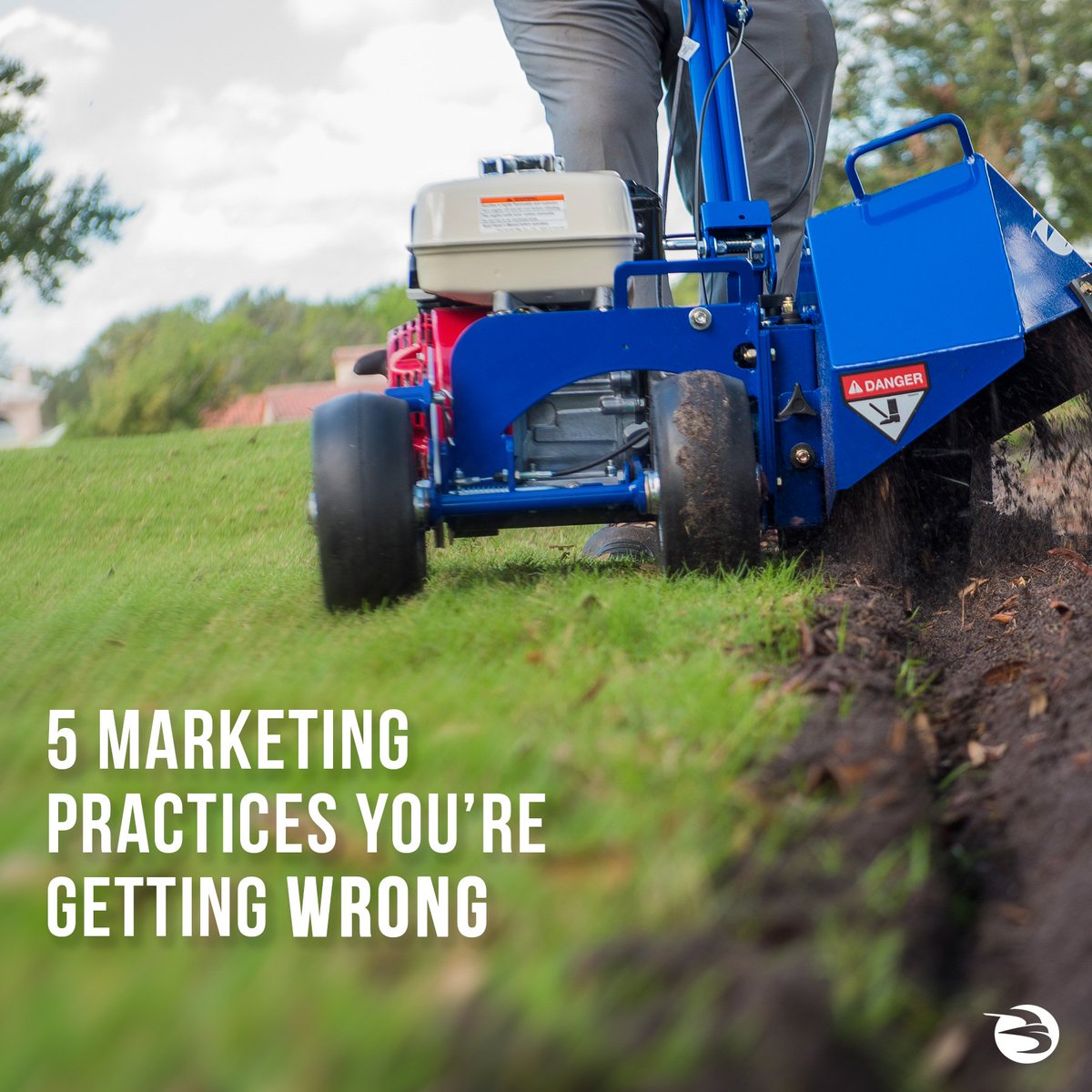 Ever wonder if you're marketing your landscaping business the way you should?

Check out the "5 Marketing Practices Most Landscape Contractors Get Wrong" presented by Lawn and Landscape: ow.ly/2O2N30kwdAQ 

Pictured - BlueBird Bed Edger: ow.ly/DTId30kwdBU